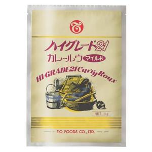 テーオー食品　【ハイグレード21 カレールウ マイルド 1kg×10】業務用カレー