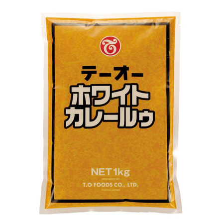 テーオー食品　【ホワイトカレールウ　 1kg×10】業務用カレー