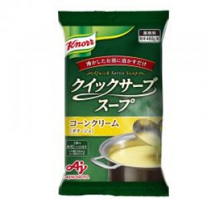 【「クノール® クイックサーブスープ」コーンクリーム 460g袋×20】 AJINOMOTO