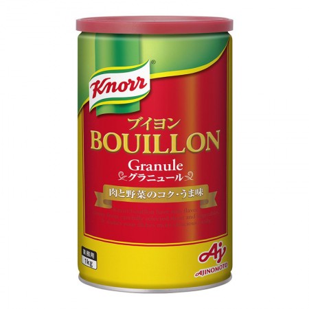 味の素【「クノール® ブイヨングラニュール」1kg缶×6】業務用ブイヨン(顆粒)