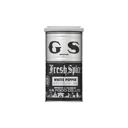 GSフード【ホワイトペパー(ダブ印)   420g×12】　ジーエスフード業務用調味料