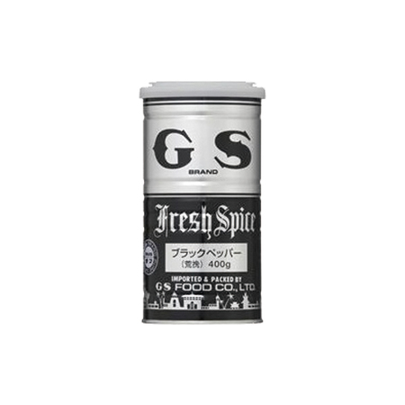 GSフード【ブラックペパー(荒挽)    400g×12】　ジーエスフード業務用調味料