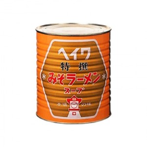 平和食品工業【特撰みそラーメンスープ　3.3kg缶×6】