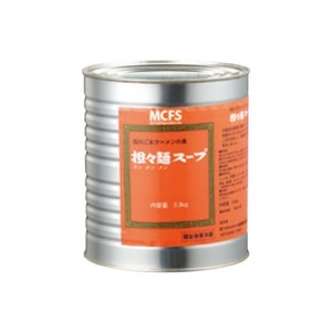 【担々麺スープ　1号缶(3.3kg)×6】