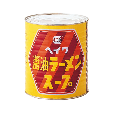 平和食品工業【醤油ラーメンスープ　3.3kg缶×6】