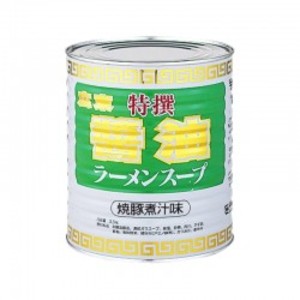 平和食品工業【広東特撰醤油ラーメンスープ　3.3kg缶×6】