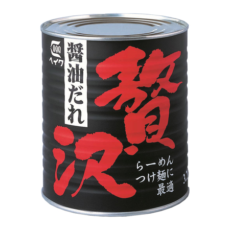 平和食品工業【贅沢醤油だれ　3.2kg缶×6】