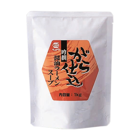 平和食品工業【吟撰醤油ラーメンスープ(がら仕込)　1kg袋×10】