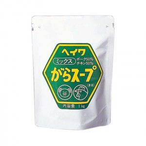 平和食品工業【有塩がらスープミックス　1kg×12】