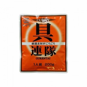 平和食品工業【カレー具連隊　200g袋×36】　業務用カレー